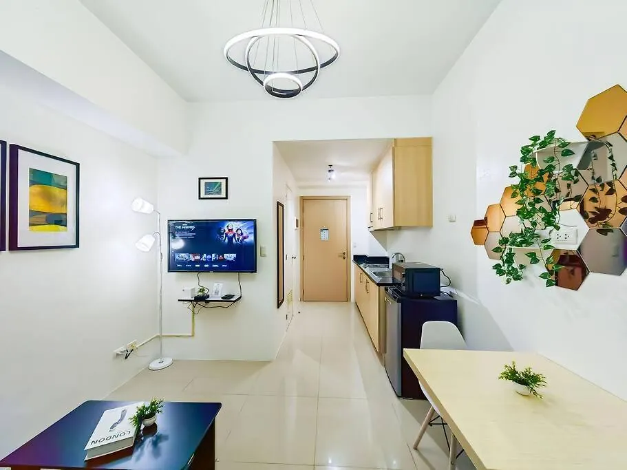 1Br Condotel W/ Balcony Sm Light Residences -Lt06 Manila Apartment